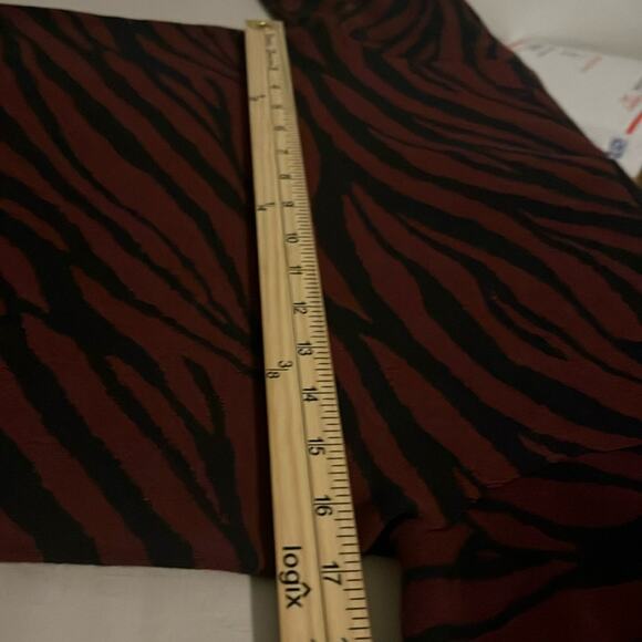 Michael Kors Zebra Print Sweater T Shirt L - Picture 5 of 10